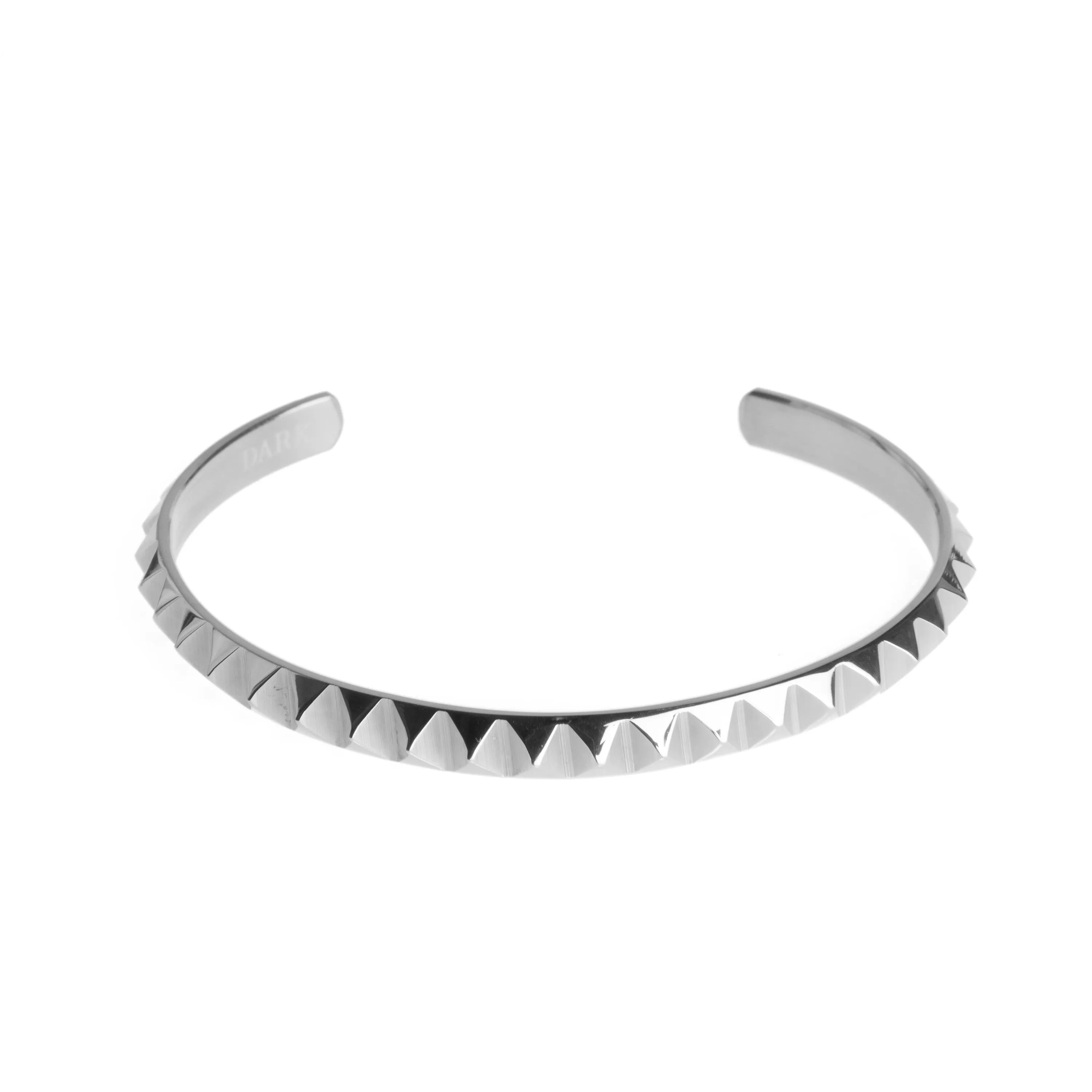 STUD CUFF THIN SILVER sold by DARK Department