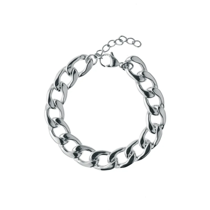 CHAIN BRACELET SILVER sold by DARK Department