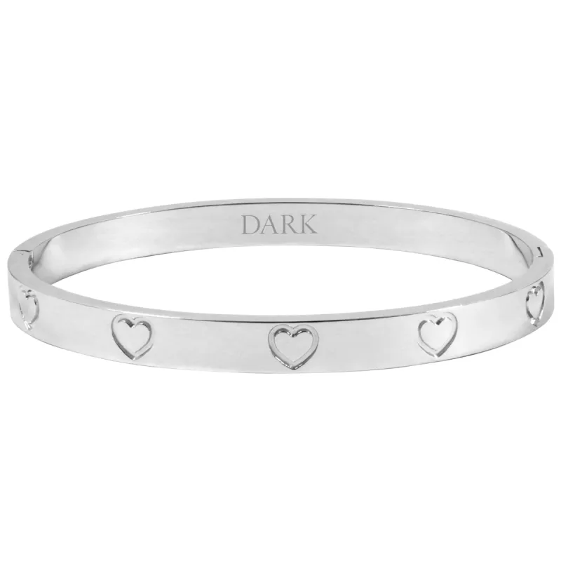 HEART BANGLE SILVER sold by DARK Department