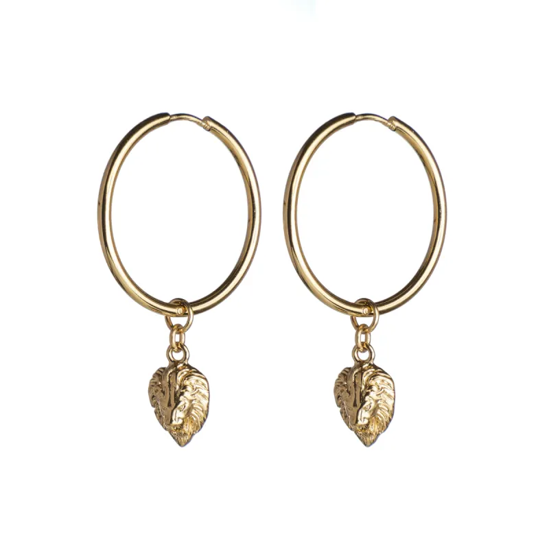 LION HOOP MEDIUM sold by DARK Department