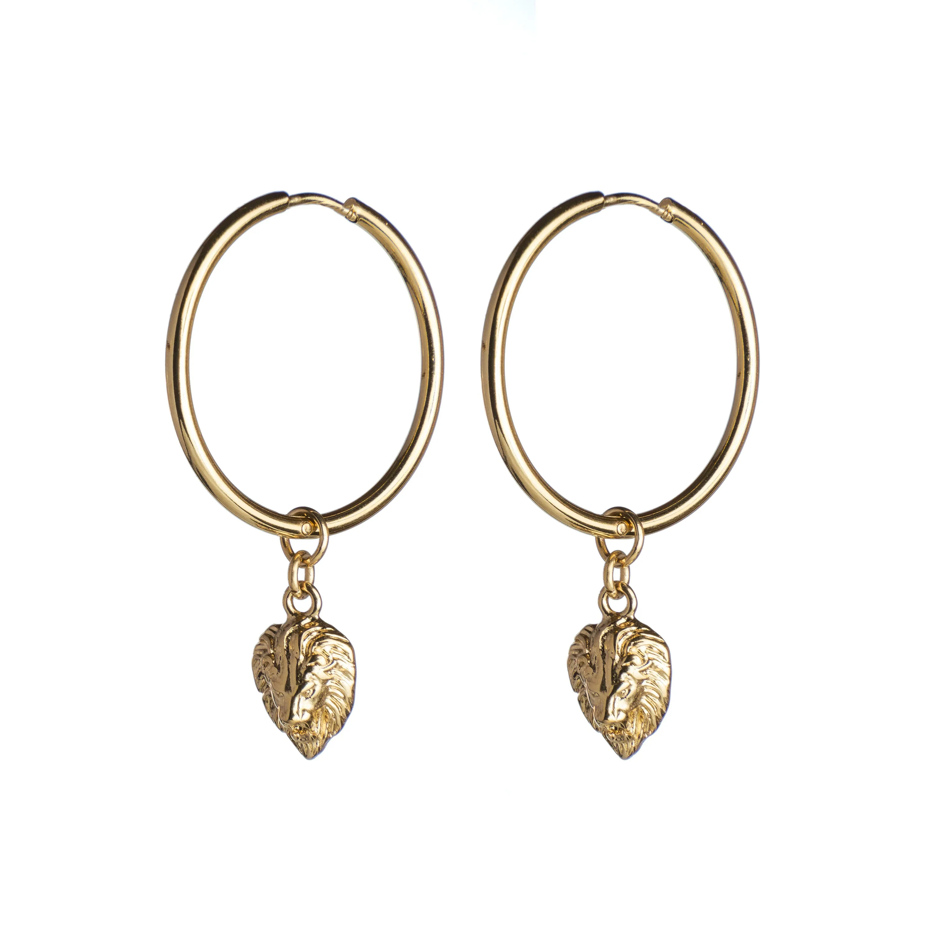 LION HOOP MEDIUM sold by DARK Department