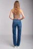 Toxik3 L21274-2 Regular Waist Straight Cut Jeans - Blue sold by DB3 Online