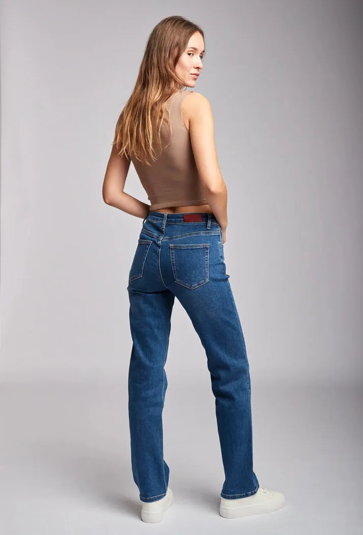 Toxik3 L21274-2 Regular Waist Straight Cut Jeans - Blue sold by DB3 Online product image thumbnail 4