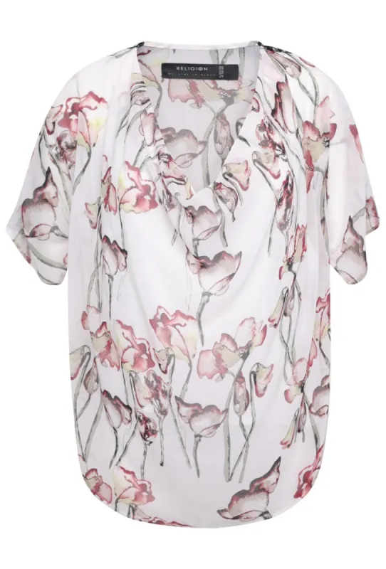 RELIGION CARE TOP - TIMID LIGHT PRINT sold by DB3 Online