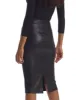 Commando Faux Leather Midi Skirt - Black sold by DB3 Online