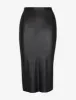 Commando Faux Leather Midi Skirt - Black sold by DB3 Online