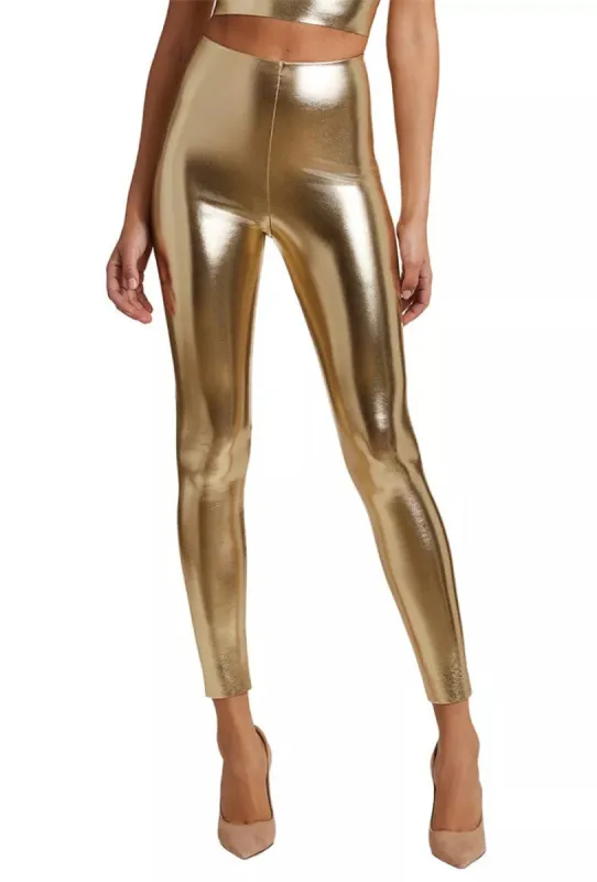 Commando Faux Leather Legging - Goldleaf sold by DB3 Online