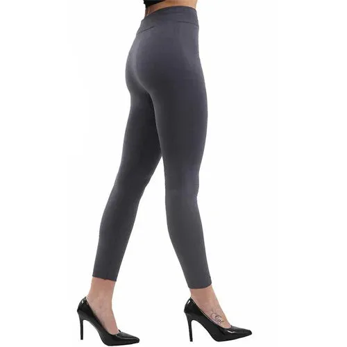 Nutshell Elasticated Waistband Stretch Leggings - Slate Grey sold by DB3 Online product image thumbnail 3