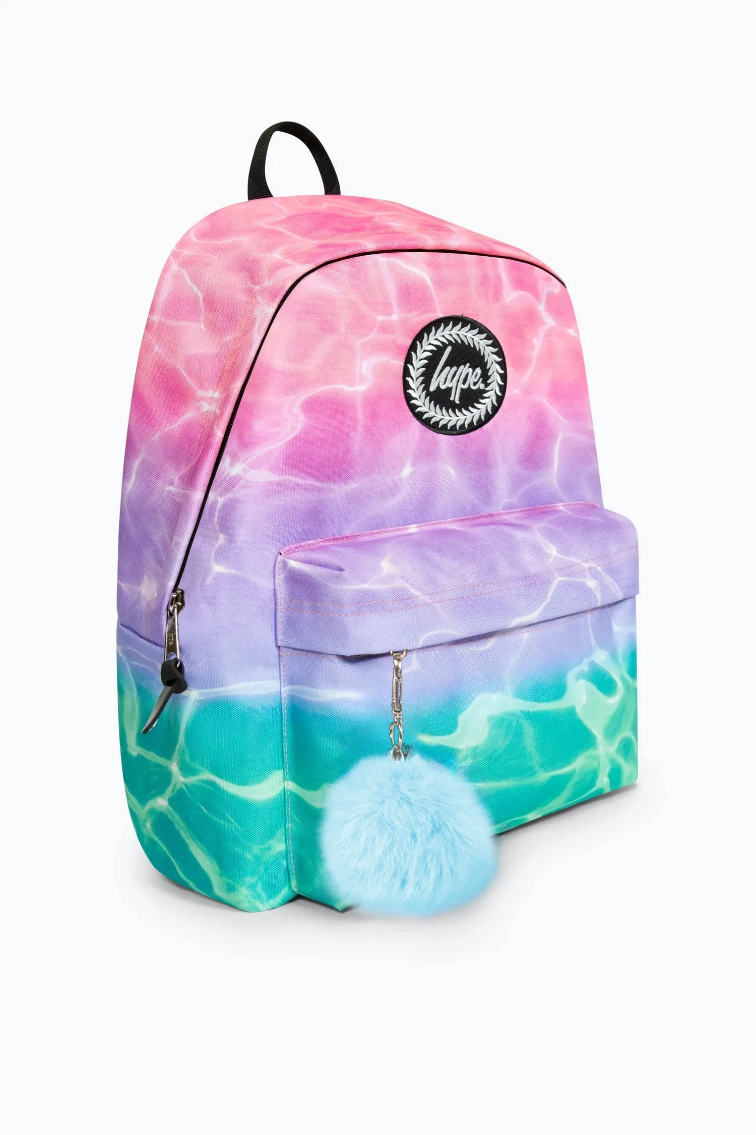 Hype Pink/Turquoise Pastel Pool Iconic Girls School Backpack sold by DB3 Online product image thumbnail 4