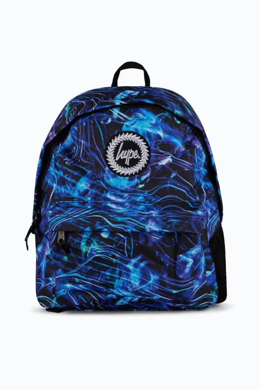 Hype Unisex Multi Blue Cove Backpack sold by DB3 Online