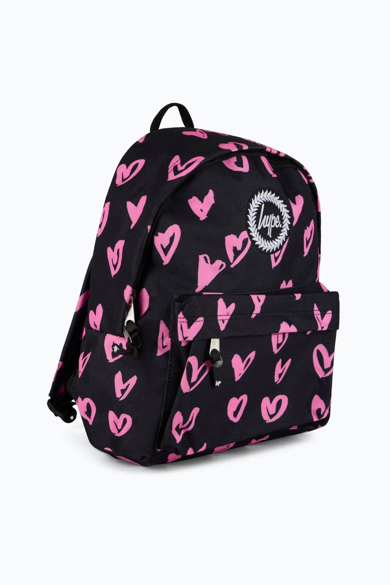 Hype Unisex Black/Pink Scribble Hearts Backpack sold by DB3 Online product image thumbnail 3