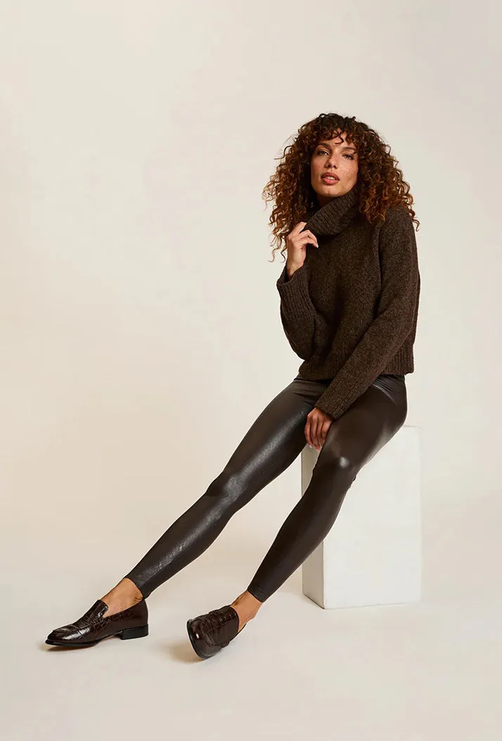 Commando Faux Leather Legging - Espresso sold by DB3 Online product image thumbnail 2