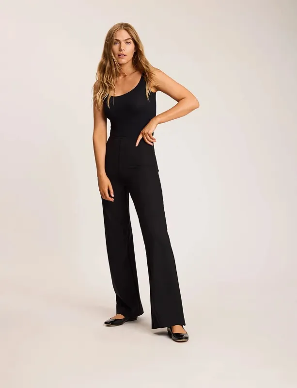 Commando Neoprene Wide Leg Pant - Black sold by DB3 Online