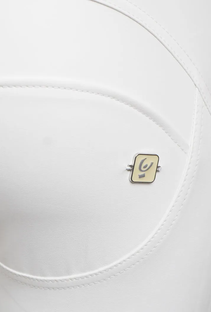 Freddy Faux Leather Mid-Rise Skinny WR.UP® Trousers - White sold by DB3 Online product image thumbnail 4