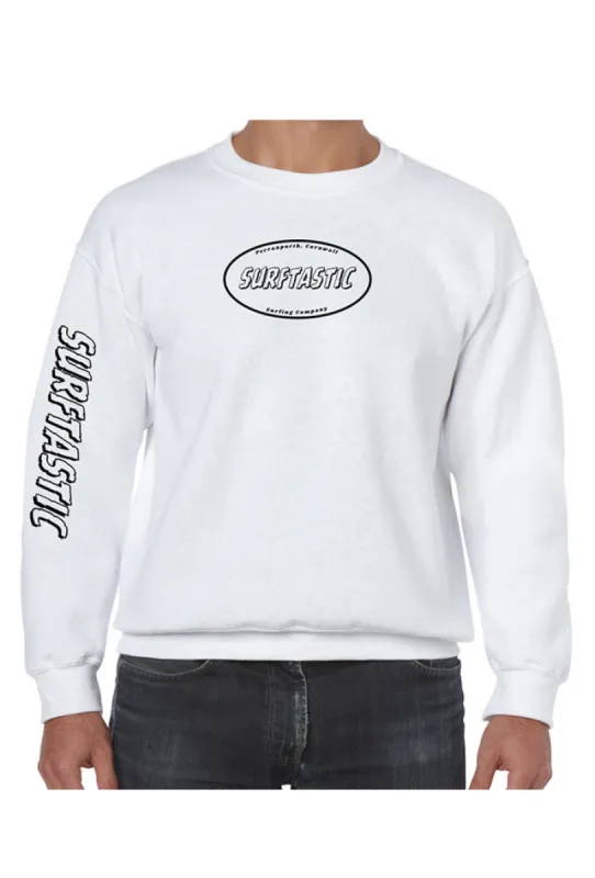 Surftastic Classic Sweatshirt - White sold by DB3 Online