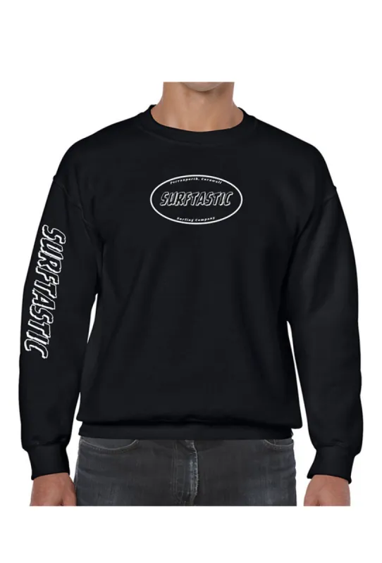 Surftastic Classic Sweatshirt - Black sold by DB3 Online