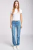 Toxik3 L21274-3 Regular Waist Straight Cut Jeans - Mid Blue sold by DB3 Online