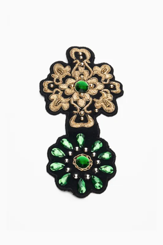 Emerald Brooch sold by DYLANLEX