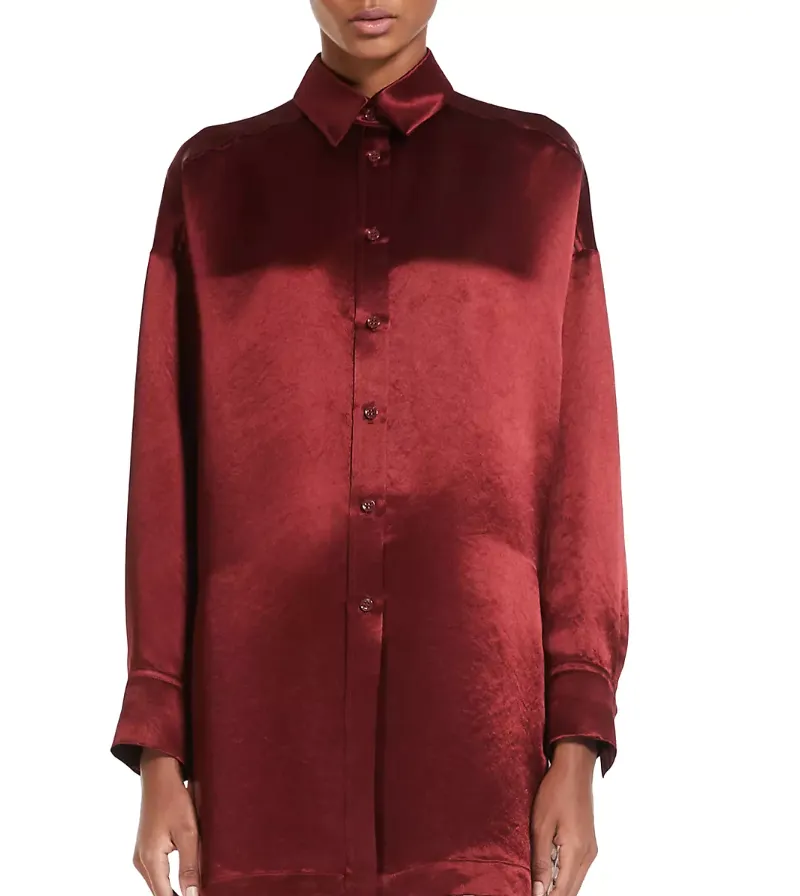 Max Mara Silky Shirt sold by DYLANLEX
