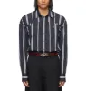 Westwood Black Striped Shirt sold by DYLANLEX