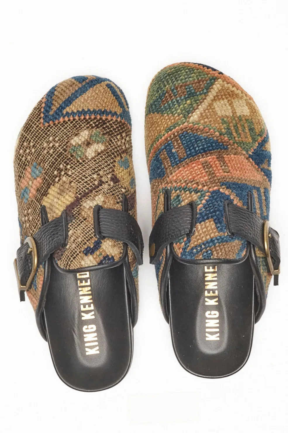 King Kenndey Rug Mules M7 sold by DYLANLEX