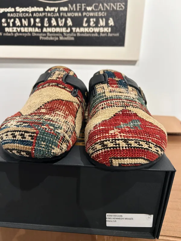 King Kenndey Rug Mules M13 sold by DYLANLEX