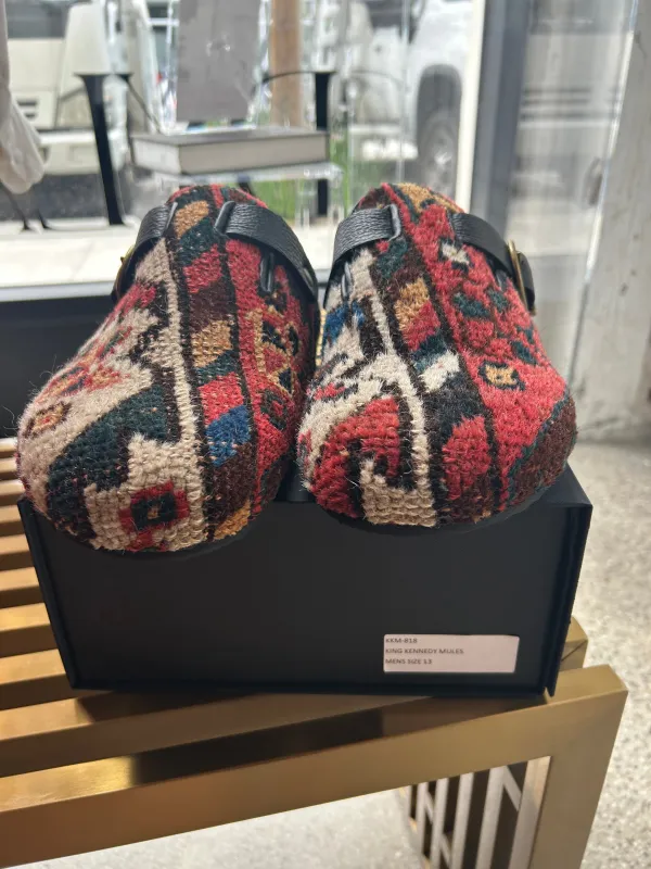 King Kenndey Rug Mules M13 sold by DYLANLEX