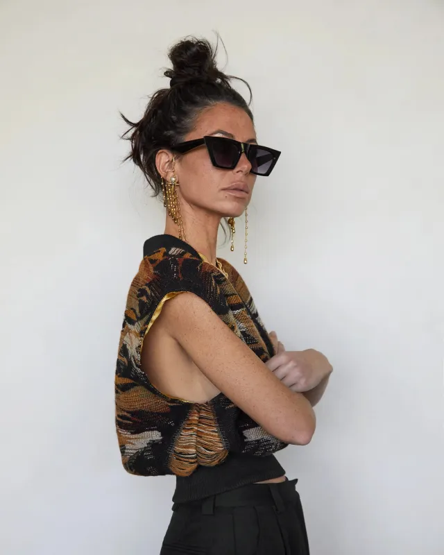 Tete by Odette x DLEX  V Neck Vest made by DYLANLEX