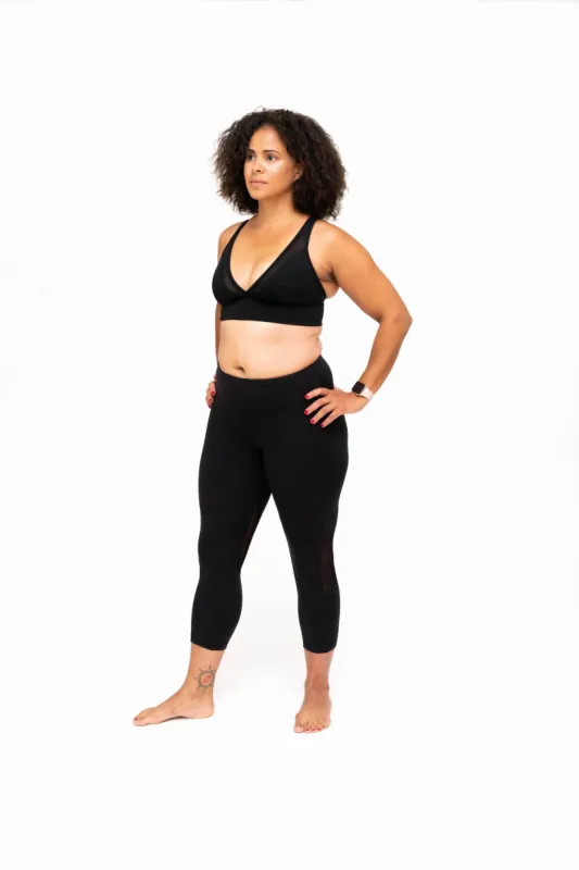 Go Commando Yoga, Black Capri sold by Dear Kate