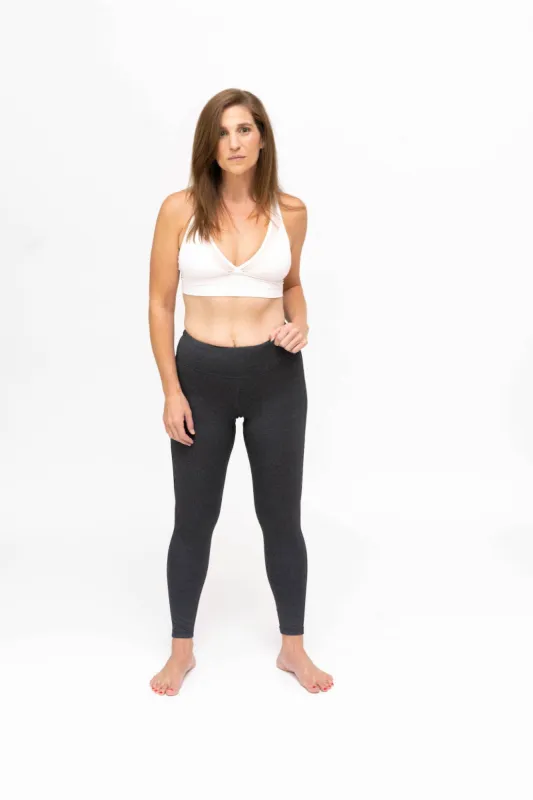 Go Commando Yoga, Heather Gray sold by Dear Kate