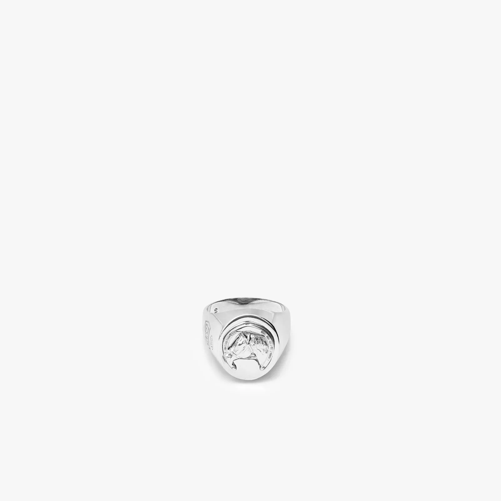 Sterling Silver Lucky Horseshoe Ring sold by Degs & Sal product image thumbnail 2