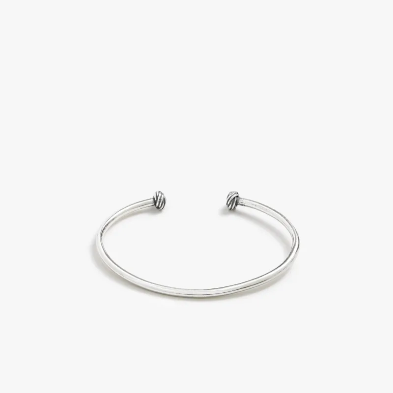 Sterling Silver Knot Cuff sold by Degs & Sal