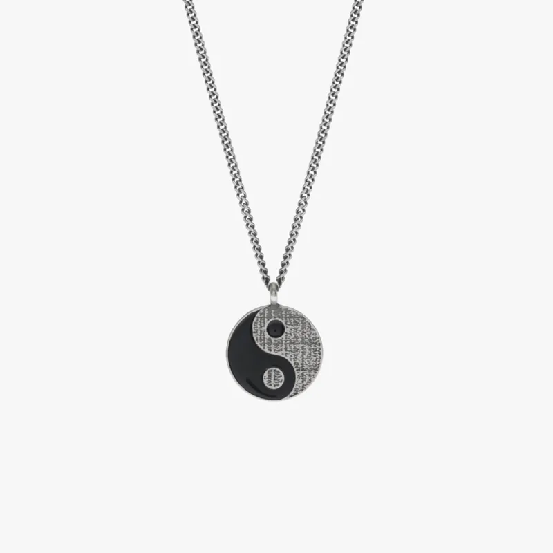 Sterling Silver Yin Yang Necklace sold by Degs & Sal