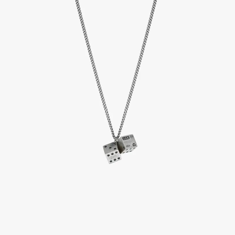 Sterling Silver Lucky Dice Necklace sold by Degs & Sal