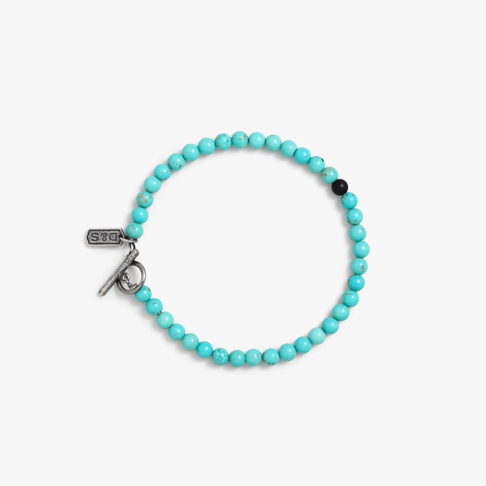 Turquoise Beaded Bracelet sold by Degs & Sal product image thumbnail 2