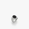 Sterling Silver Smooth Signet Ring with Black Onyx Stone sold by Degs & Sal