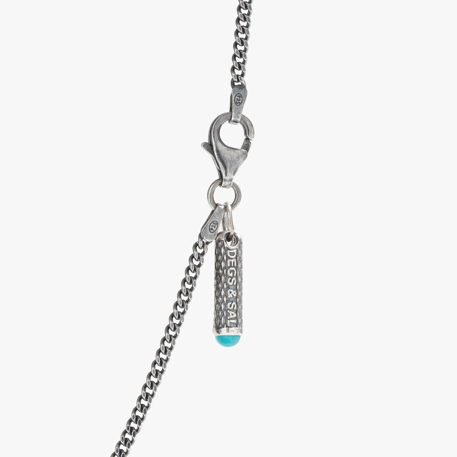 Sterling Silver Circular Pattern Necklace sold by Degs & Sal product image thumbnail 3