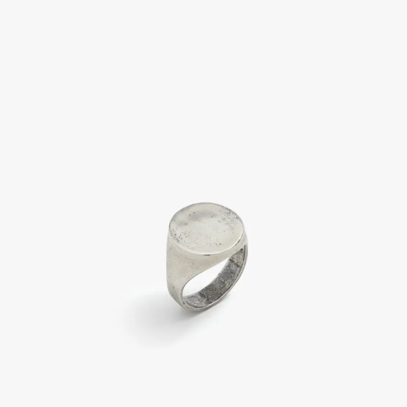 Sterling Silver Basic Signet Ring - Size 11 - PRIVATE SALE sold by Degs & Sal