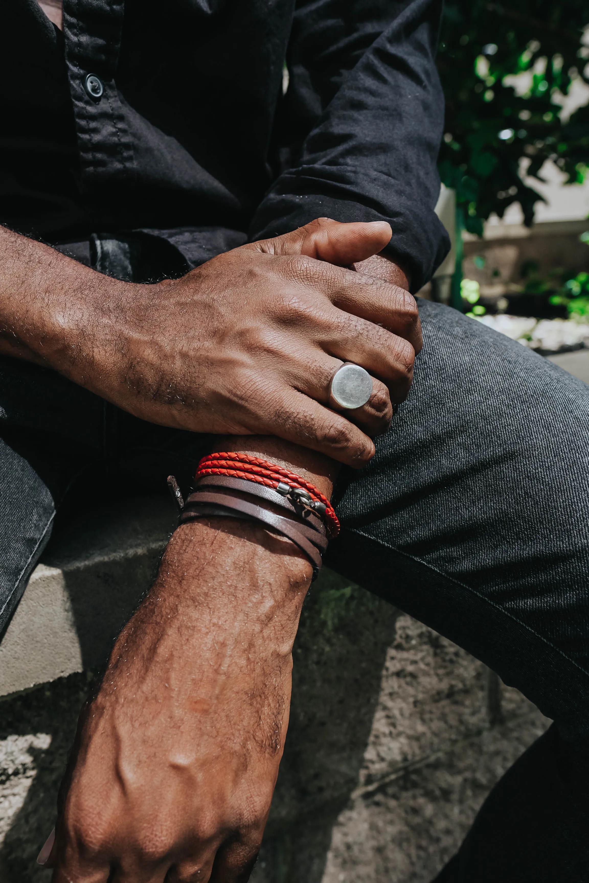 Sterling Silver Basic Signet Ring - Size 11 - PRIVATE SALE sold by Degs & Sal product image thumbnail 2