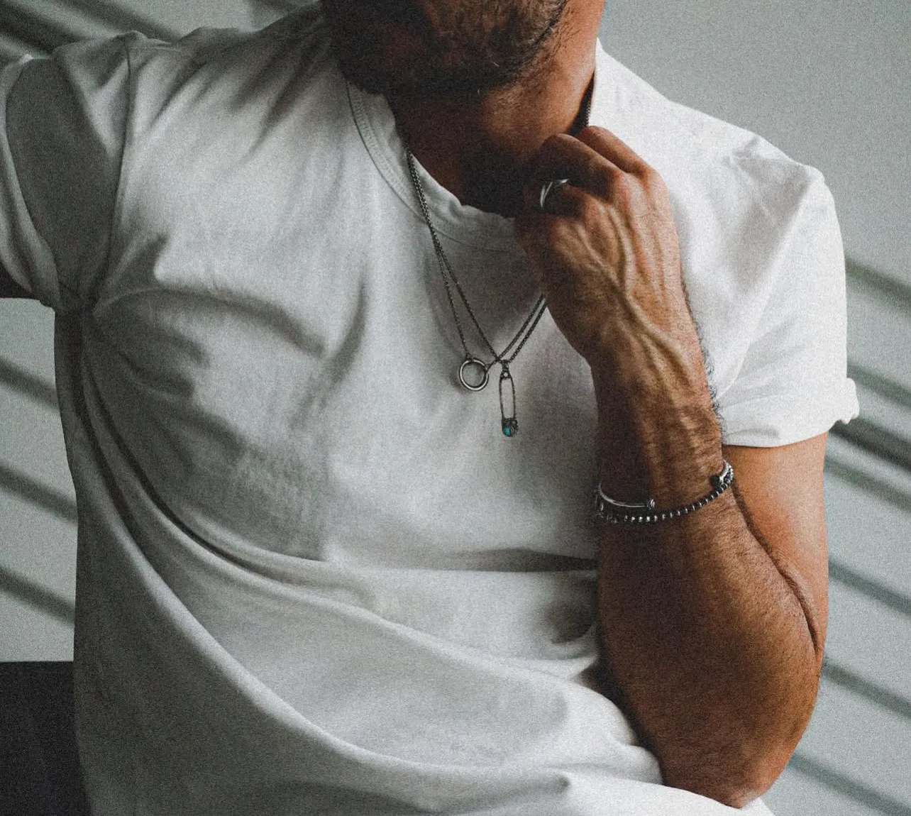 Sterling Silver Safety Pin Necklace - Pendant Only - PRIVATE SALE sold by Degs & Sal product image thumbnail 2