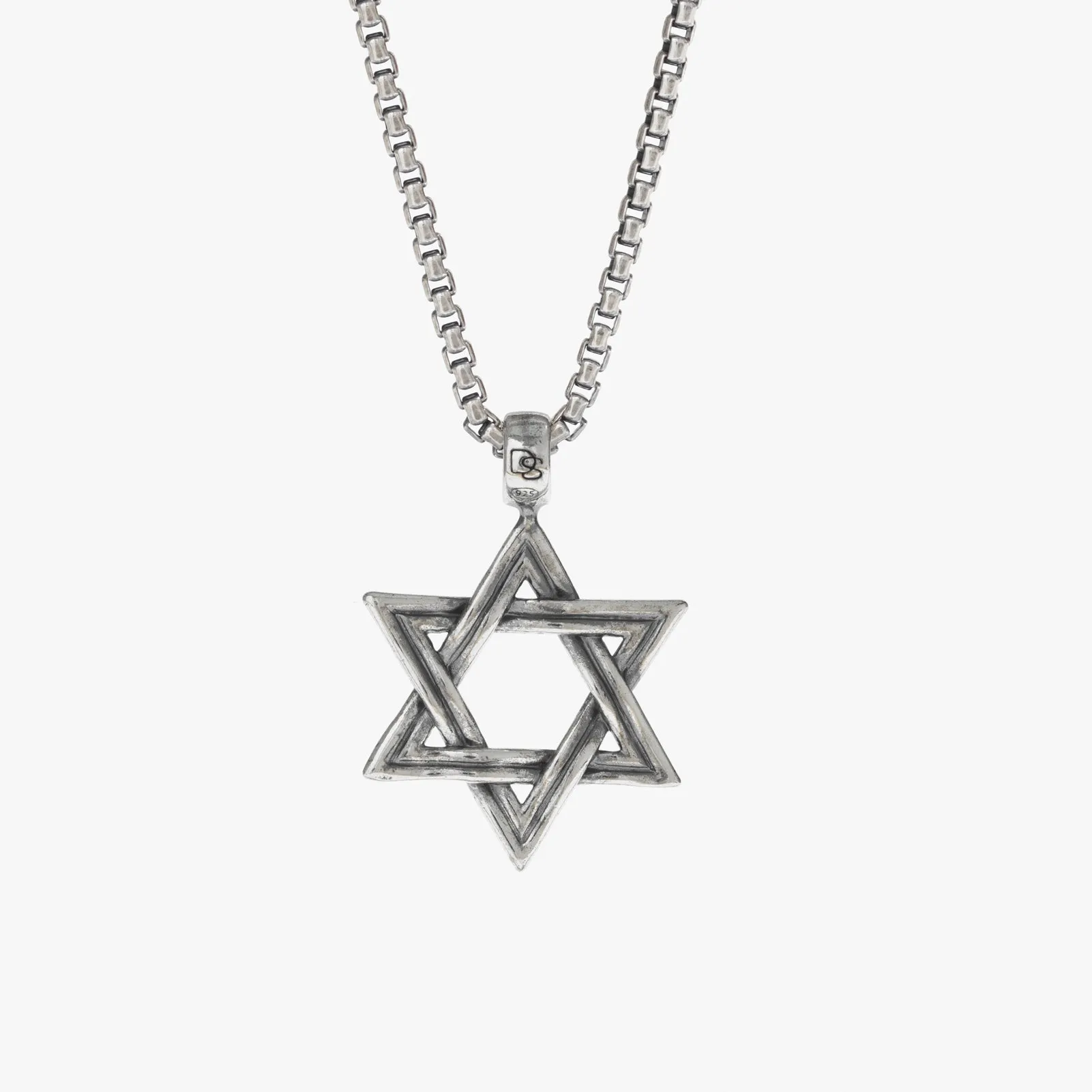 Sterling Silver Star Of David Necklace - Pendant Only - PRIVATE SALE sold by Degs & Sal product image thumbnail 2
