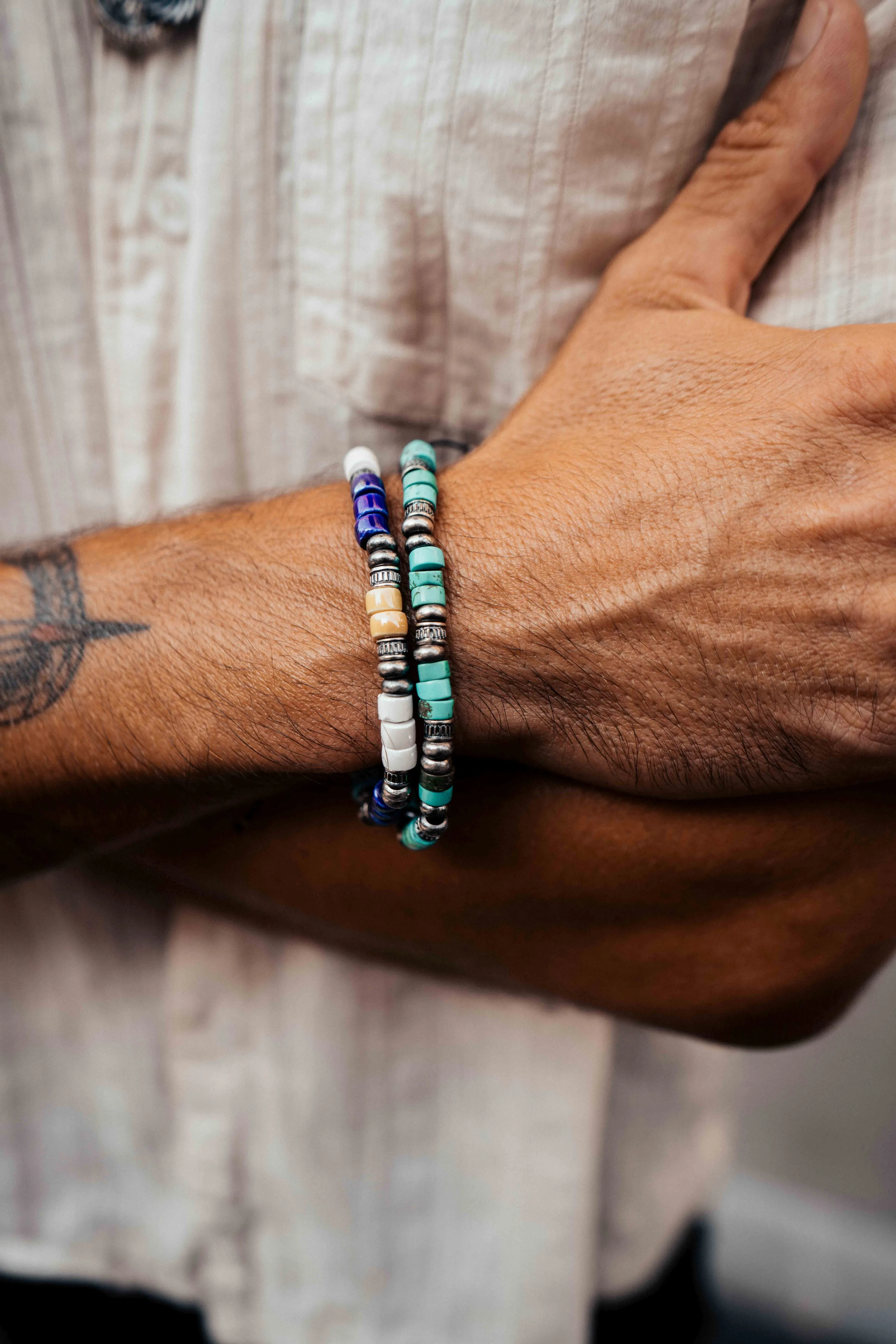 Color Block Beaded Bracelet - PRIVATE SALE sold by Degs & Sal product image thumbnail 2