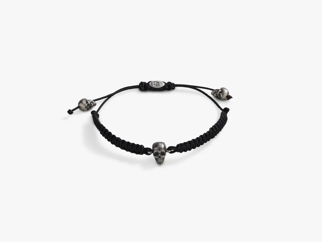 Black Skull Bead Bracelet - PRIVATE SALE sold by Degs & Sal