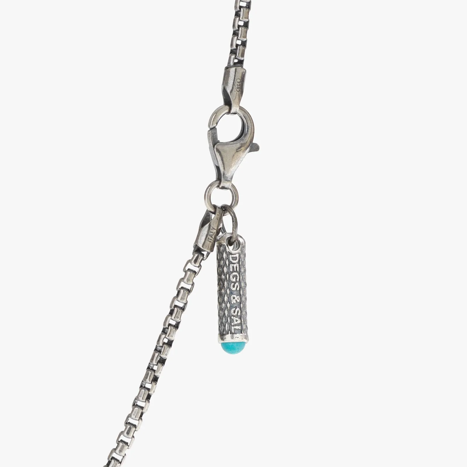 Gunmetal Box Chain sold by Degs & Sal product image thumbnail 4