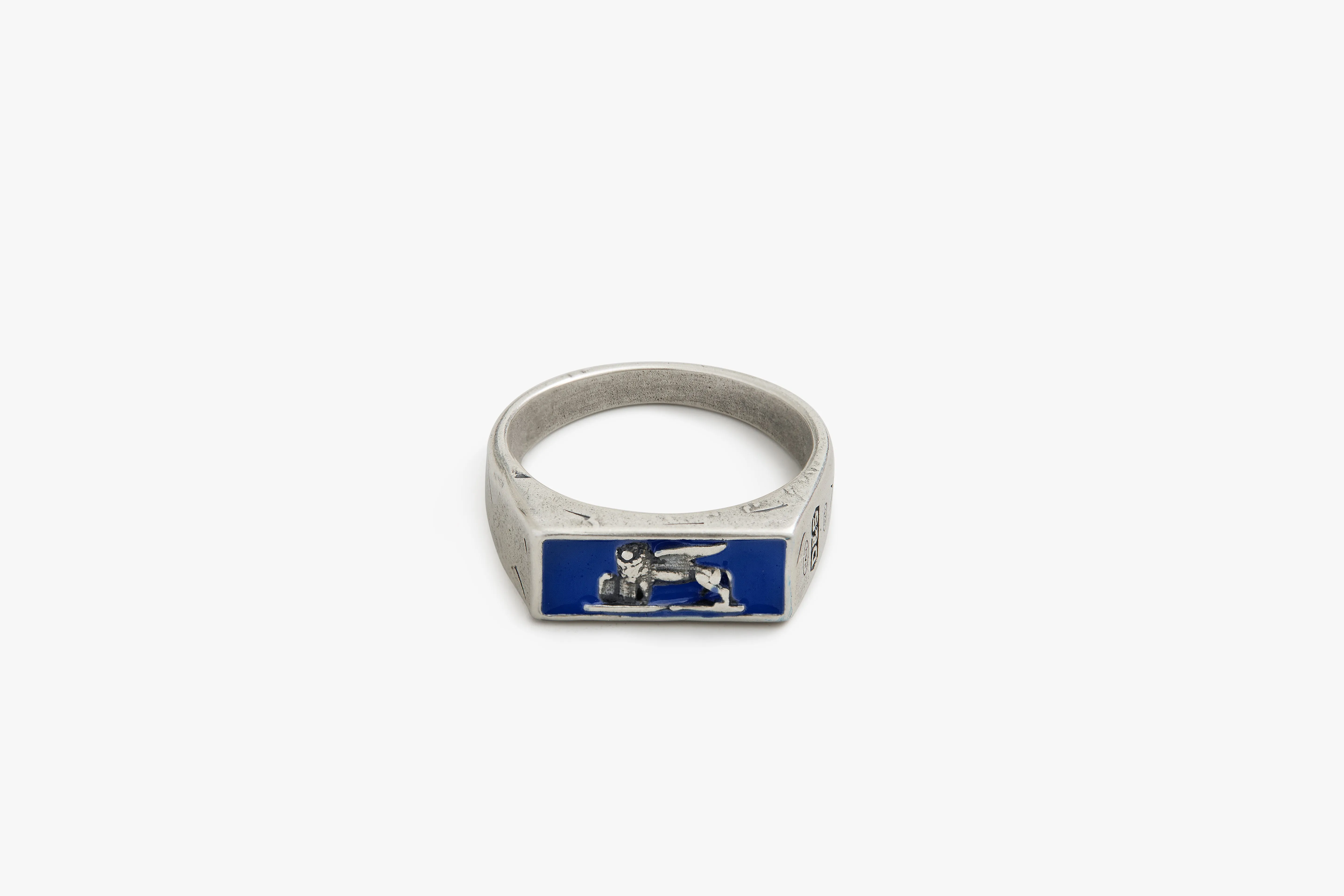Royal Blue Venetian Lion Ring sold by Degs & Sal product image thumbnail 3