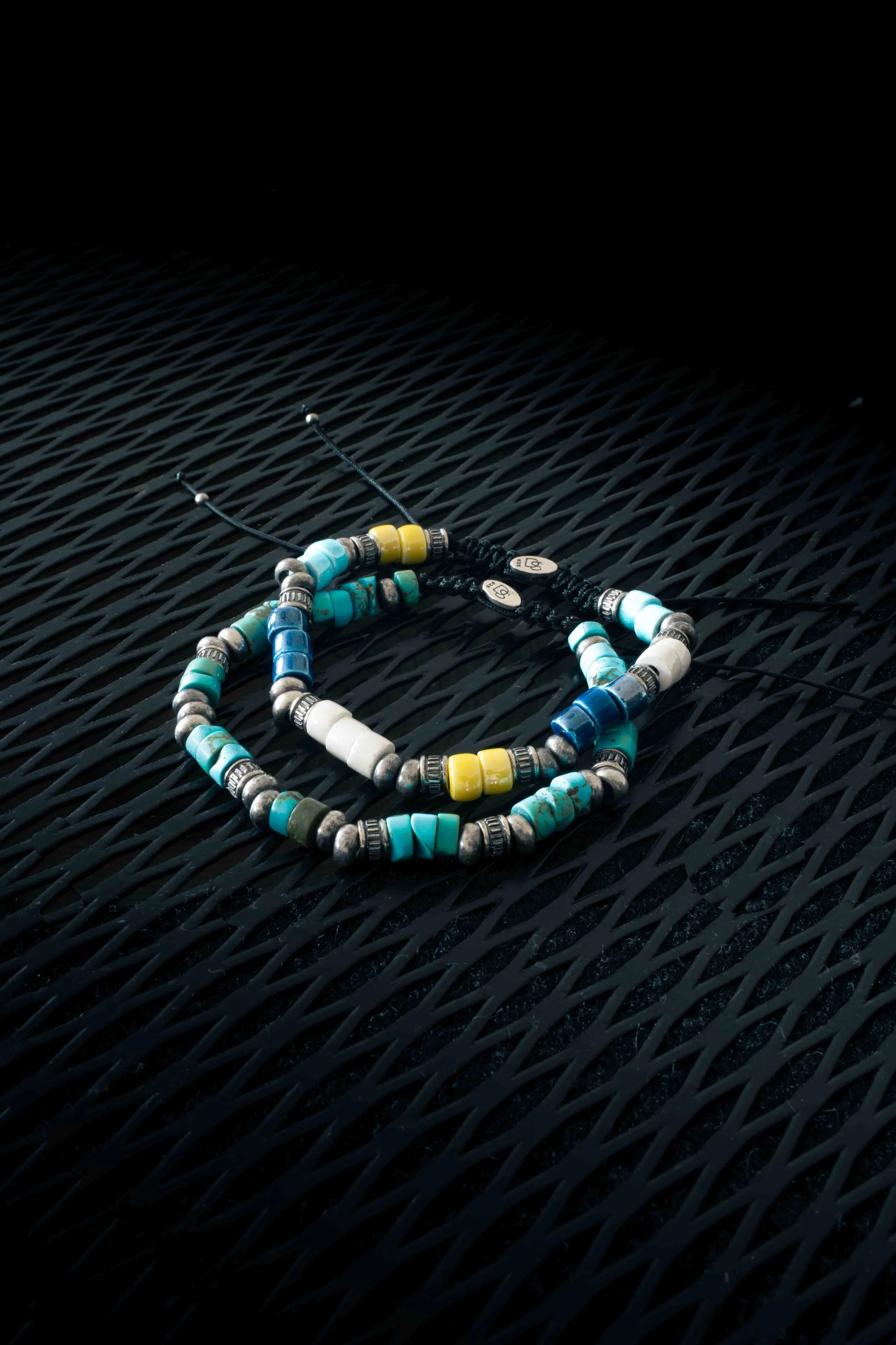 Turquoise & Sterling Silver Beaded Bracelet - PRIVATE SALE sold by Degs & Sal product image thumbnail 2