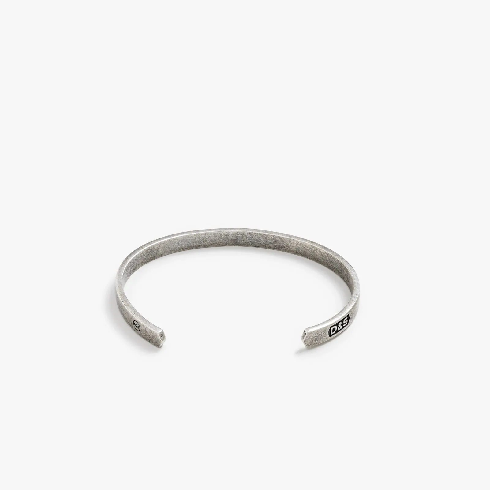 Sterling Silver Modern Hieroglyphics Cuff with Turquoise - Private Sale sold by Degs & Sal product image thumbnail 3