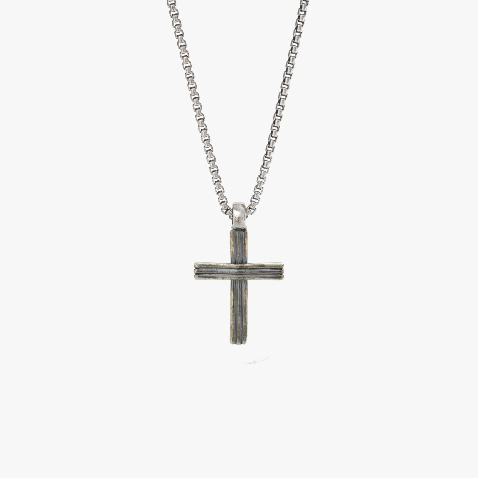 Sterling Silver Cross Necklace - 24 inch - PRIVATE SALE sold by Degs & Sal product image thumbnail 2
