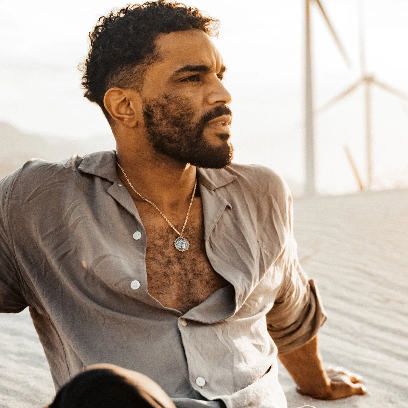 Hercules Coin Pendant Necklace - 24 inch - PRIVATE SALE sold by Degs & Sal product image thumbnail 2