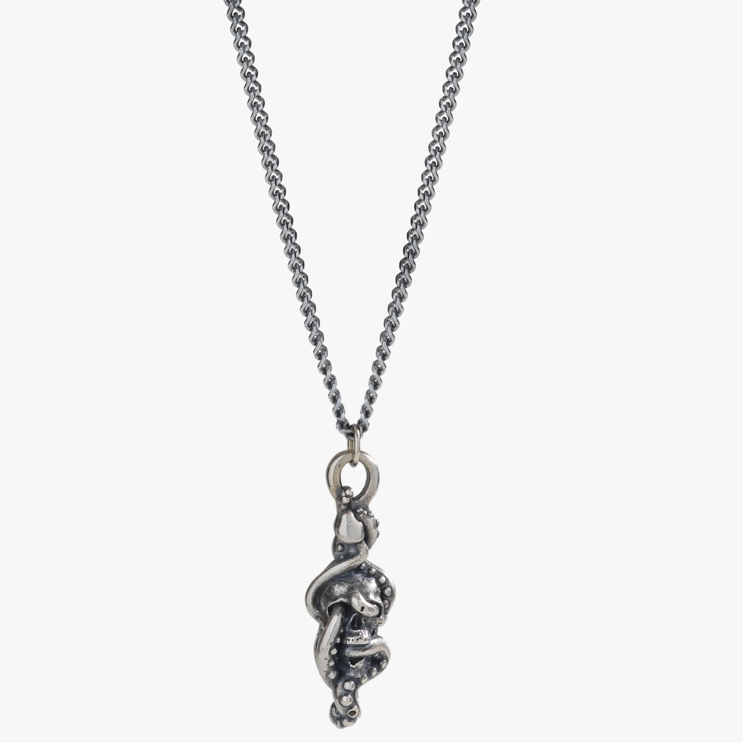 Sterling Silver Octopus Necklace - 24 inch - PRIVATE SALE sold by Degs & Sal